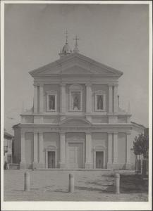 Cisliano - Chiesa parrocchiale di S. Giovanni Battista - Facciata