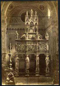 Scultura - Monumento funebre - Arca di San Pietro Martire (1336-1339) - Giovanni di Balduccio - Milano - Basilica di Sant'Eustorgio - Cappella Portinari