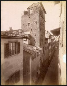 Firenze - Torre dei Marsili a Borgo San Jacopo