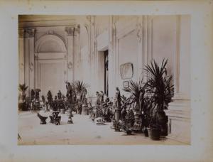 Milano - Esposizione Nazionale del 1881- Atrio delle terrecotte