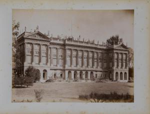 Milano - Esposizione Nazionale del 1881 - Villa Reale (fronte parco)
