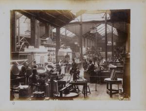 Milano - Esposizione Nazionale del 1881 - Galleria del Lavoro