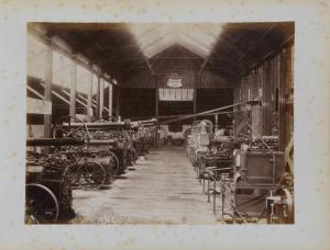 Milano - Esposizione Nazionale del 1881 - Galleria delle Macchine