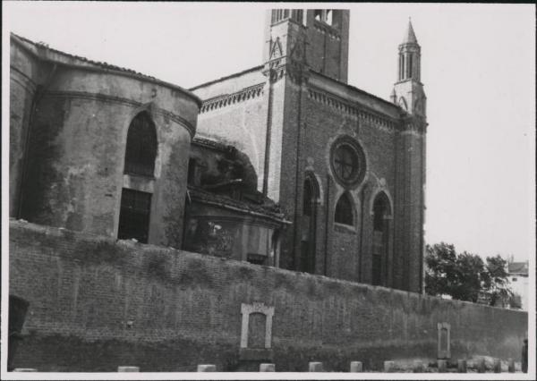 Mantova - Chiesa di S. Francesco - Veduta posteriore
