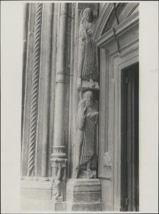Stipite di portale - Profeti - Cremona - Cattedrale - Facciata - Portale maggiore