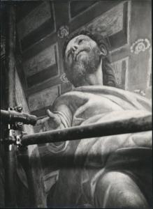 Dipinto murale - Santo - Antonio Campi e Vincenzo Campi - Milano - Chiesa di S. Paolo Converso - Volta