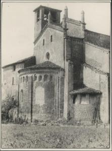 Lodi Vecchio - Basilica di S. Bassiano - Abside e campanile