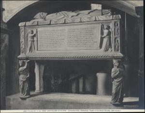 Monumento funebre - Sarcofago del Cardinale Branda Castiglioni - Castiglione Olona - Chiesa della Collegiata