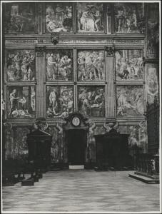 Dipinto murale - Episodi della vita di S. Giovanni Battista - Giuseppe Meda e Giovanni Battista della Rovere - Monza - Duomo - Transetto sinistro