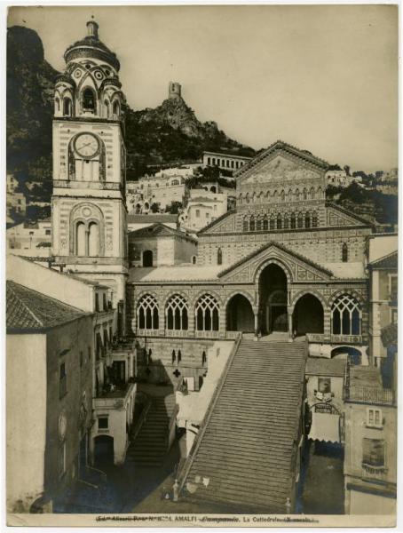 Amalfi - Duomo di Amalfi o Cattedrale di Sant'Andrea - Facciata