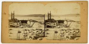 Arsenale del Lloyd - Trieste - Il dock in costruzione