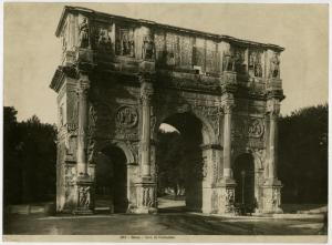 Roma - Arco di Costantino - Prospetto nord