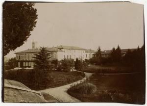Lentate sul Seveso - Villa Cattaneo di Proh, ora Villa Clerici, già Villa Ginammi De Licini - Giardino e villa