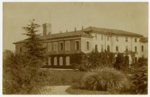Lentate sul Seveso - Villa Cattaneo di Proh, ora Villa Clerici, già Villa Ginammi De Licini - Giardino e villa