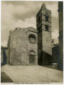 Tarquinia - Chiesa di San Pancrazio - Prospetto principale