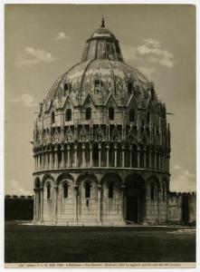 Pisa - Piazza del Duomo o dei Miracoli - Battistero di San Giovanni