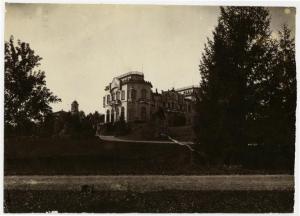 Vedano al Lambro - Villa Litta Bolognini - Prospetto della villa verso il giardino