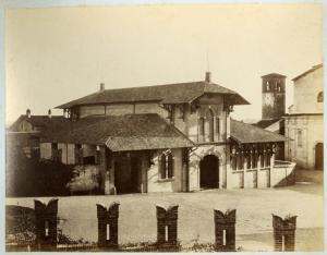 Carimate - Piazza - Chiesa di S. Giorgio - Merli del Castello