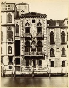 Venezia - Canal Grande - Palazzo Contarini Fasan o Casa di Desdemona - Prospetto principale