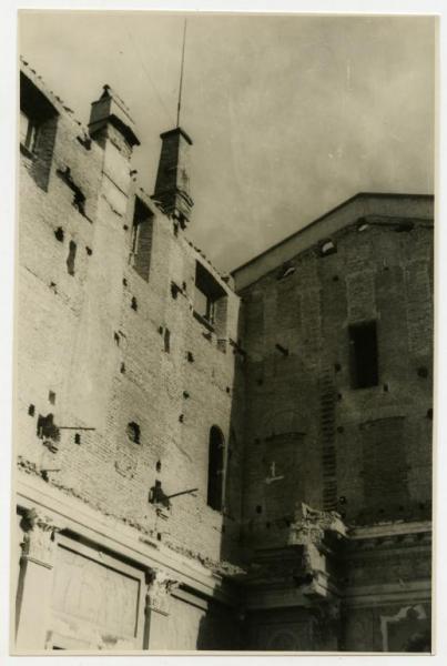 Milano - bombardamenti 1943 - Palazzo Reale