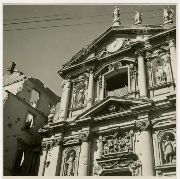 Milano - bombardamenti 1943 - S. Maria alla Porta
