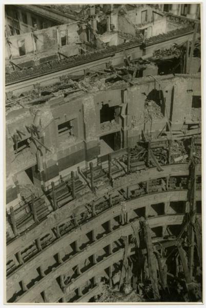 Milano - bombardamenti 1943 - Teatro alla Scala