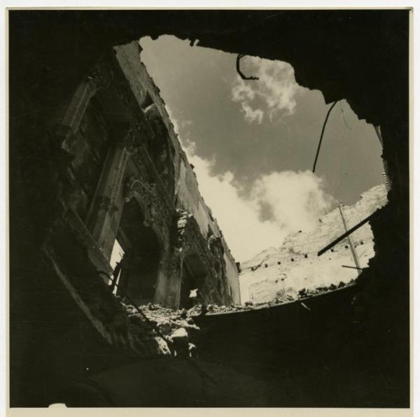Milano - bombardamenti 1943 - Museo Poldi Pezzoli