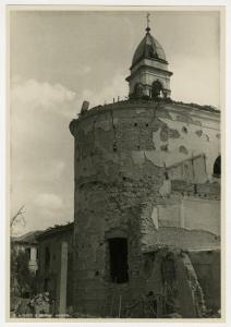 Milano - bombardamenti 1944 - Affori - Chiesa di San Giustina