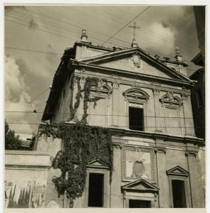 Milano - bombardamenti 1943 - Chiesa Santa Maria al Paradiso - Corso di Porta Vigentina 14