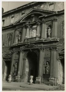 Milano - bombardamenti 1943 - Ca' Granda (ex Ospedale Maggiore) - Facciata Richiniana