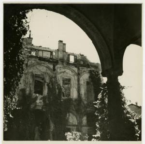 Milano - bombardamento 1943 - C.so Venezia 10 - Palazzo Fontana Silvestri