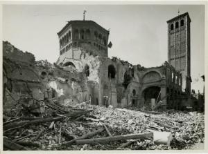 Milano - bombardamenti 1943 - S. Ambrogio