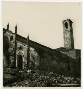 Milano - bombardamenti 1943- S. Pietro in Gessate
