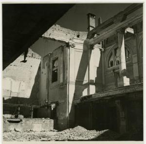 Milano - bombardamenti 1943 - Teatro dal Verme