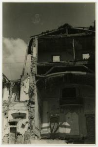 Milano - bombardamenti 1943 - Via Gesù angolo Via della Spiga