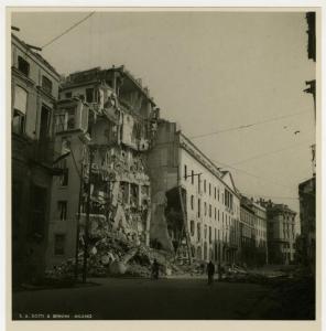 Milano - bombardamenti 1943 - Via S. Damiano