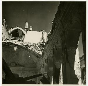 Milano - bombardamenti 1943 - Conservatorio