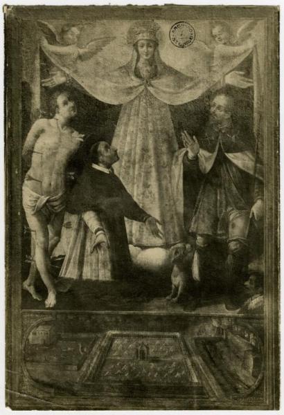 Dipinto - Madonna dei Tencitt - 1630 ca. - Milano - Vicolo del laghetto