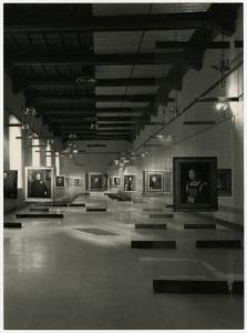 Milano - Castello Sforzesco - Musei Civici - Pinacoteca - Sala XXV (già Sala dell'Elefante, Sala 31 BBPR) - Allestimento M. Garberi - Albini - Helg - Piva (1980)