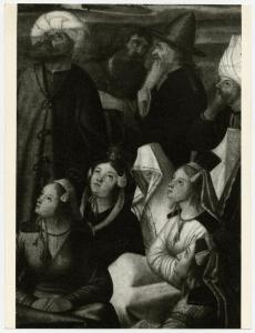 Dipinto - La predica di Santo Stefano - Vittore Carpaccio - Parigi - Louvre