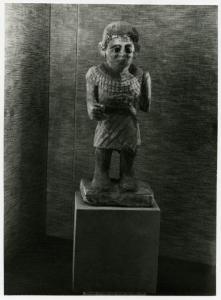 Statua in pietra - Soldato egizio - Parigi - Louvre