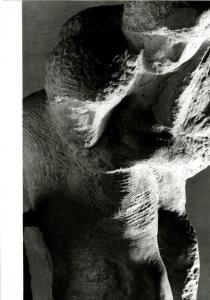 Scultura - Pietà Rondanini - Michelangelo Buonarroti - Milano - Castello Sforzesco - Sala degli Scarlioni o sala XV - inv. s.n., registro di carico 3557/1952