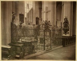 Germania - Augusta - Basilica di S. Ulrico e Afra - cappella Fugger - cancellata - tomba