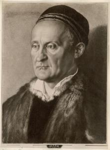 Dipinto - Ritratto di Jakob Muffel - Dürer - Berlino - Gemäldegalerie