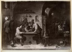 Dipinto - Scena di taverna - David Teniers il Giovane - Dresda - Gemäldegalerie