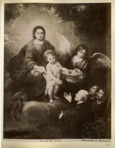 Dipinto - Il Bambin Gesù distribuisce il pane ai pellegrini - Murillo - Budapest - Museum of Fine Arts