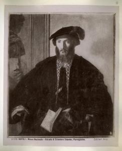 Dipinto - Ritratto di gentiluomo - Anselmi (?) - Napoli - Museo Nazionale di Capodimonte