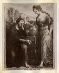 Dipinto - La Samaritana al pozzo - Lavinia Fontana - Napoli - Museo Nazionale di Capodimonte