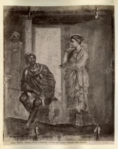 Dipinto - Ulisse e Penelope - Pompei - Tempio di Augusto