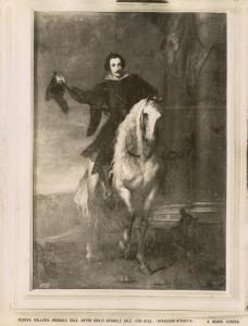 Dipinto - Ritratto equestre di Anton Giulio Brignole Sale - Antoon van Dyck - Genova - Palazzo Rosso